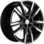 Легковой диск Khomen Wheels KHW1905 7,5x19 5x108 ET36 65,1 Black-FP