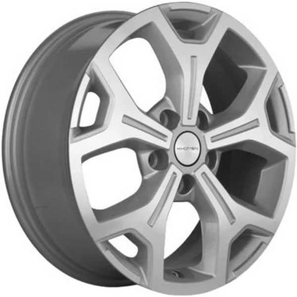Khomen Wheels KHW1710 6,5x17 5x120 ET60 65,1 F-Silver-FP
